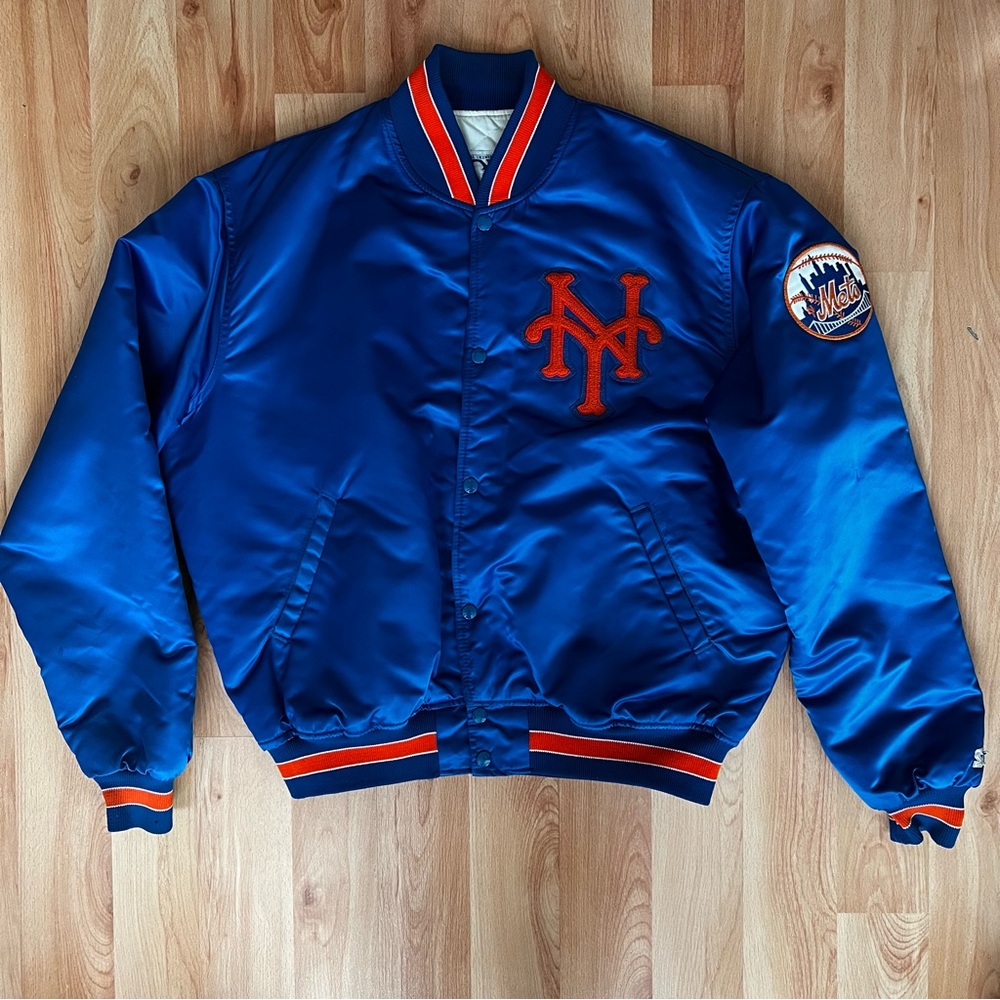 New York Mets Vintage Jacket by Starter XL